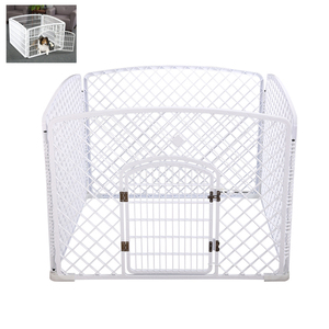 4-8 panelleri evcil hayvan oyun parkı muhafaza köpek kulübesi pet köpek yavrusu zemin evcil hayvan çiti panelleri olabilir artan - Product Image 4