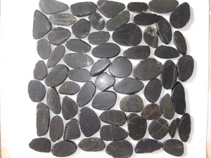 <strong>Polished</strong> Small Flat Black <strong>River</strong> Pebbles <strong>Stone</strong> - Product Image 3