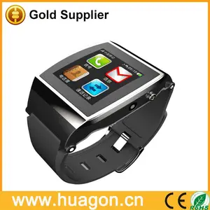 U regarder. upro smart montre téléphone bracelet montre bluetooth 1.55 lps Écran soutien pedomete anti- perdu smartwatch