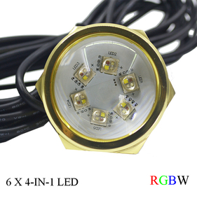 24W 12V Marine Yacht Boat LED <strong>Lights</strong> IP68 &amp; IP66 Rated Stainless Steel Drain <strong>Plug</strong> <strong>Light</strong> for Pool for Underwater Use - Product Image 4