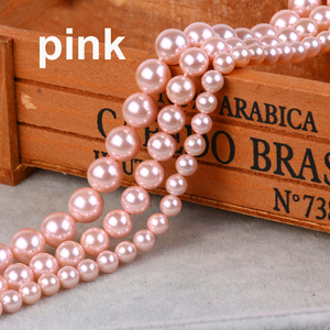 Jóias diy, 6mm 8mm 10mm 12mm, esfregão redondo natural, pérolas, atacado, contas, fio 15" - Product Image 3