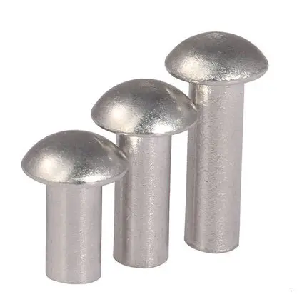 सबसे अच्छा बेच मीट्रिक दौर सिर ठोस rivets 1mm - 8mm