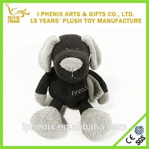 adorable chien <span class=keywords><strong>noir</strong></span> en peluche jouets jouet kid - Product Image 3