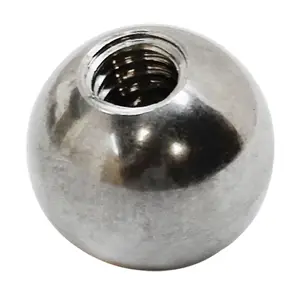 Dado a sfera rotondo solido speciale per lucidatura di precisione personalizzata in acciaio inossidabile 303/316