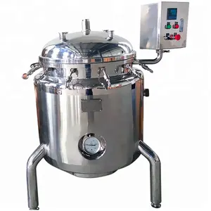 factory price of 200 500 1000 liter steam jacketed cooking kettle/steam rice cooking machine