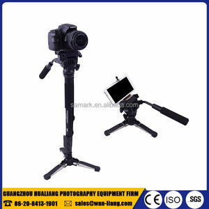 Yunteng 288 de aleación de aluminio de cámara del telescopio de 3 vías monopies con trípode de cámara - Product Image 4