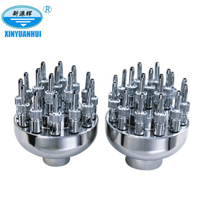 Stainless Steel DN25 DN40 DN50 Adjustable Three Layer Flower <strong>Fountain</strong> <strong>Nozzle</strong>