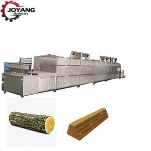 Máquina de secado por microondas de correa continua para secador de microondas de túnel de madera con componentes PLC Horno de secado industrial - Product Image 1
