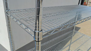 Étagère de rangement en acier inoxydable pour <span class=keywords><strong>restaurant</strong></span> et cuisine, certifiée CE, pratique pour le rangement - Product Image 2