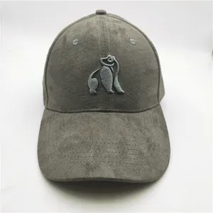 Caps Suede Top Quality New Design Suede Baseball Cap For Unisex