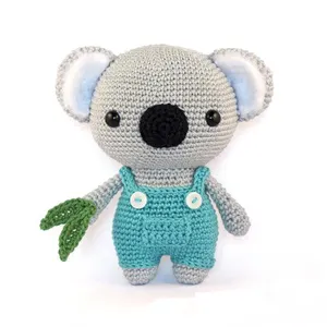 Nieuwe ontwerp gebreide dier gebreide koala gevulde speelgoed voor kid gift