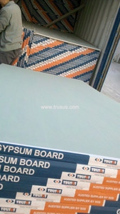 <span class=keywords><strong>bon</strong></span> prix et de haute résistance paperbacked plaques de plâtre Conseil 12mm tnitsk de gypse Prica - Product Image 4
