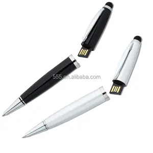 Touch Screen Pen Usb, Ballpen Usb Flash Drive, Metal Laser Engraved Pen Usb Disk