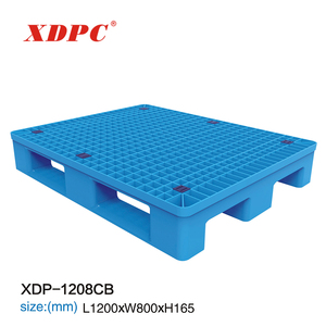 Perusahaan Yang Membutuhkan Palet Kayu ลูกค้ารีไซเคิลคืนหน้าที่การส่งออกหนักสีฟ้า1208พาเลท - Product Image 3