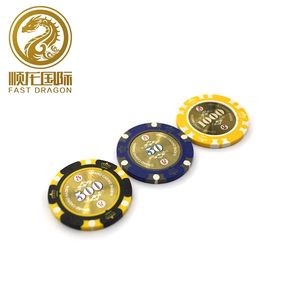 Valeur Salle de Poker Étiquette Casino Jetons En Argile de Haute qualité Poker Jetons De Jeu Jeu Pub Accessoire - Product Image 1