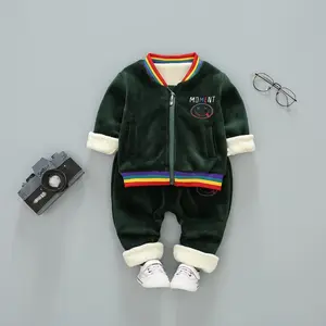 High quality and inexpensive winter 2 year old baby children boutique boy clothing with different colors