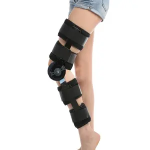Hyperextension समायोज्य के लिए चिकित्सा घुटने संभालो वुटने की चक्की चोट स्थिरीकरण पट्टा पोस्ट ऑपरेटिव स्थिरीकरण