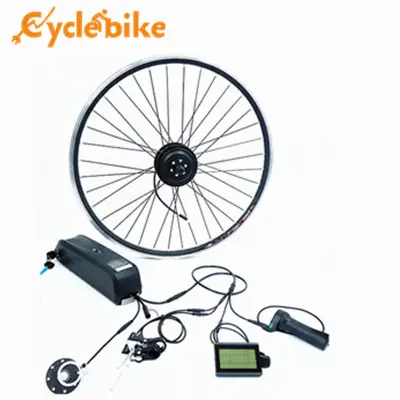Дешевый комплект для электрического велосипеда, 36 В, 250 Вт, контроллер, встроенный аккумулятор, комплект для преобразования электрического велосипеда