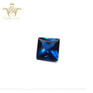 Precio al por mayor suelta piedras cuadradas espinela sintética azul <span class=keywords><strong>cuentas</strong></span> - Product Image 4