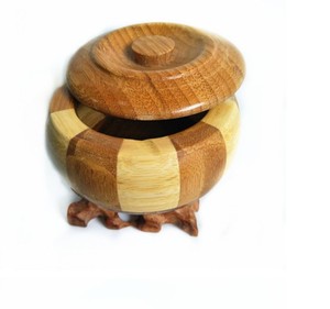 Natural Bamboo Pocket <strong>Ashtray</strong> - Product Image 2