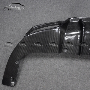 Parti del corpo Auto di Carbonio Del Respingente Posteriore Del Labbro Pinne Spoiler Winglet Splitters per <span class=keywords><strong>Mercedes</strong></span> Benz <span class=keywords><strong>W117</strong></span> C117 <span class=keywords><strong>CLA</strong></span> - Product Image 4