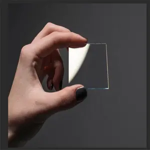 Folha de vidro temperado extra transparente, folha de vidro temperado de 0.3mm