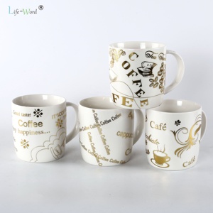 Taza de porcelana de cerámica personalizada con tapa, tazas de café turcos reutilizables - Product Image 6