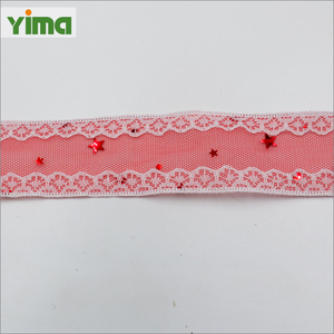 Thêu Vải Ren Trim Sequin Bead Biên Giới 3D Pháp Ren <span class=keywords><strong>Lacy</strong></span> Vải Phụ Kiện Cho Đồ Lót May Mặc Và Ăn Mặc - Product Image 6