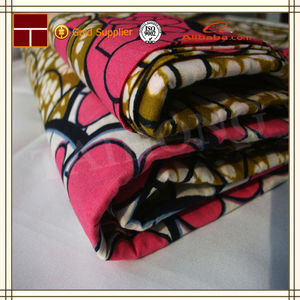 100% coton <span class=keywords><strong>wax</strong></span> style africain de cire tissu imprimé - Product Image 4