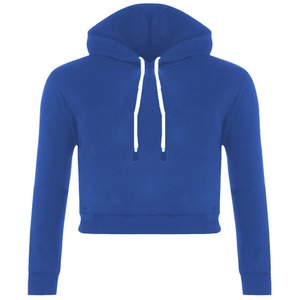 El último diseño al por mayor de las mujeres con capucha sudadera llanura de manga larga sudadera - Product Image 6