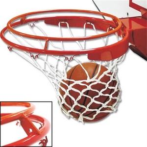 Llanta de <span class=keywords><strong>baloncesto</strong></span> profesional de lujo de 6mm al por mayor con <span class=keywords><strong>red</strong></span> de <span class=keywords><strong>baloncesto</strong></span> de nailon blanco - Product Image 5