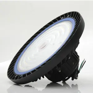 0-10V IP65 waterproof 200W UFO Led High Bay with ETL DLC Listed Round UFO High bay light