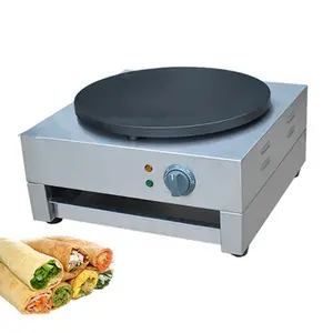 Stainless Steel Rotating Crepe Maker/Electric Crepe Machine/Commercial Pancake