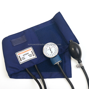 Sphygmomanomètre anéroïde à bulbe en latex manuel standard certifié CE pour usage domestique, <span class=keywords><strong>test</strong></span> rapide, prix - Product Image 1