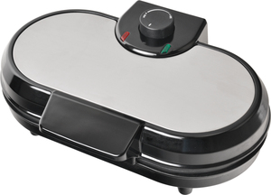 CE GS RoHS LFBG ETL Acier inoxydable Rond Double Cake maker double <span class=keywords><strong>Gaufrier</strong></span> - Product Image 2
