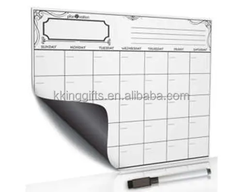 Formato A3 0.8mm Spessore Nuovo Tipo Lavagna Magnetica PVC Morbido Message Board Frigorifero Lavagna Magnetica Lavagna