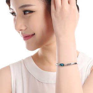 LUOTEEMI Commercio All'ingrosso Dei Monili Delle Donne Supera Gioielli di Moda Regalo Di Natale <span class=keywords><strong>Austria</strong></span> Crystal Bangle - Product Image 4