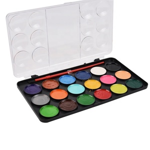 Ensemble de peinture à l'<span class=keywords><strong>aquarelle</strong></span> pour enfants avec pinceaux en plastique et papier, médium de peinture, capacité de 5 ml - Product Image 2