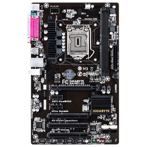 Nueva placa base de escritorio Gigabyte nueva H81 con memoria <span class=keywords><strong>DDR3</strong></span> tarjeta gráfica integrada de doble canal Intel Chipset - Product Image 1