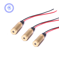Module de diode laser verte réglable à ligne de points 532nm 30mw 50mw 3V-5V
