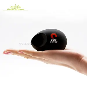 Bán buôn biểu tượng tùy chỉnh logo trứng không thấm nước hình dạng silicone loa đứng điện thoại di động loa - Product Image 1