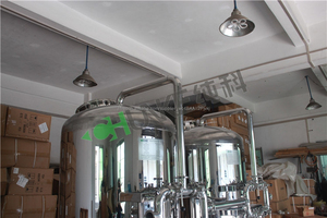 CHUNKE 1000L/H stainless steel <span class=keywords><strong>tank</strong></span> sand filter/sand filter system with valve butterfly control for water treatment - Product Image 4