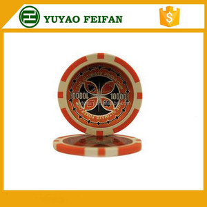 ชิปคาสิโนเกรด11.5G/14G <span class=keywords><strong>Strip</strong></span> พร้อมโป๊กเกอร์ Lucky Star - Product Image 6