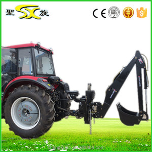 รถแทรกเตอร์ตักดินแบบมีหัวขุด - Product Image 6
