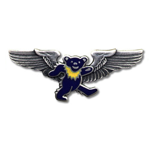 Pin de Solapa Personalizado de Metal Esmaltado con las Alas de los Grateful Dead - Product Image 4
