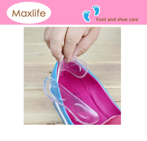 Coppia di Auto Adesivo/Attaccare Confortevole Silicone Trasparente Scarpe Intarsi/Liner <span class=keywords><strong>Shields</strong></span>/Grips Tallone - Product Image 2