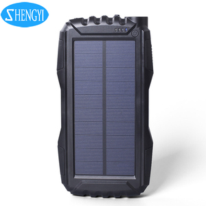 2018 Venta caliente <span class=keywords><strong>en</strong></span> <span class=keywords><strong>Amazon</strong></span> gran capacidad 30000 mAh al aire libre Led Panel Solar Banco <span class=keywords><strong>de</strong></span> la energía Solar - Product Image 1