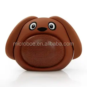 M818 Anjing BT Wireless Hewan Peliharaan Audio Hewan Gambar Kartun Speaker untuk Ponsel Aksesoris dengan CE/RoHS/KC Sertifikat