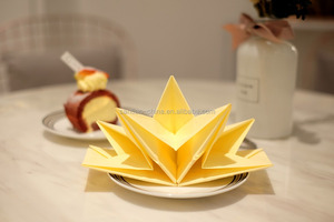 Serviettes <span class=keywords><strong>en</strong></span> papier <span class=keywords><strong>Origami</strong></span>, décoratives <span class=keywords><strong>de</strong></span> fête <span class=keywords><strong>de</strong></span> mariage, pièces - Product Image 4