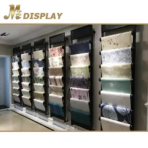 SP126 easy assemble metal material display stand for wallpaper